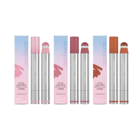 Υγρό Ρουζ Πολυλειτουργικό Highlighter Αδιάβροχο Μακράς Διαρκείας Φυσική Απόχρωση Μαγουλέτου Μακιγιάζ Προσώπου για Γυναίκες