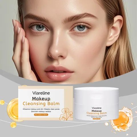 Bálsamo Limpiador de Centella Asiática Limpieza Profunda Desmaquillante Hidratante Bálsamo Limpiador Facial Suave para el Cuidado de la Piel