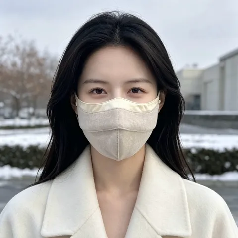 Invierno Cálido Mascarilla A Prueba de Viento Nylon Empalmado Protección Esquina Ojo Transpirable Ciclismo Al Aire Libre Para Mujeres Hombres