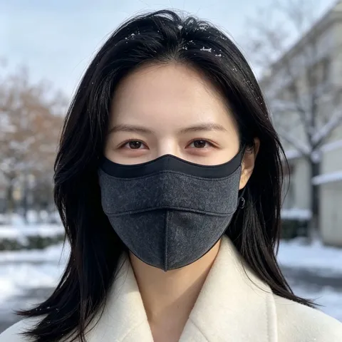 Invierno Cálido Mascarilla A Prueba de Viento Nylon Empalmado Protección Esquina Ojo Transpirable Ciclismo Al Aire Libre Para Mujeres Hombres