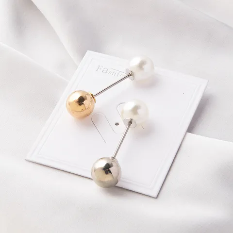 Ensemble de Broches en Alliage Avec Perles Artificielles et Zirconia Épingles Anti-Exposition Pour Col de Chemise Femmes Bijoux de Serrage de Taille