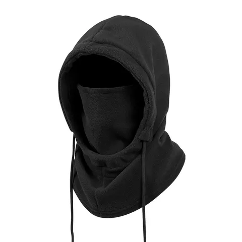 Unisex Χειμερινό Polar Fleece Μπαλακλάβα Αντιανεμικό Θερμικό Ποδηλασία Μάσκα Προσώπου Ενιαίο Καπέλο Λαιμού για Σκι Ύπαιθρος Αθλητισμός