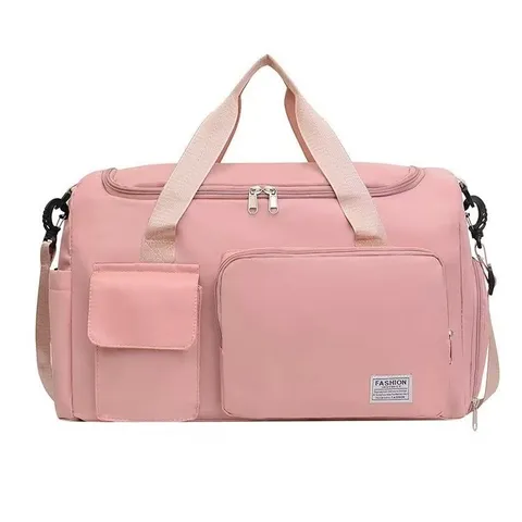 Bolso Deportivo Impermeable Hombre Mujer Separación Seco Húmedo Bolso de Viaje Con Compartimento de Zapatos Gran Capacidad
