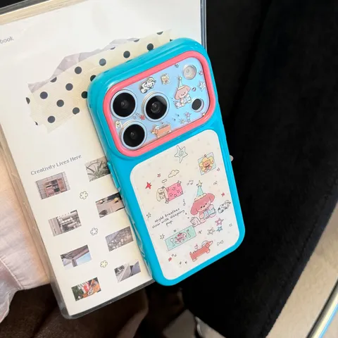 Θήκη iPhone 18 17 16 15 Pro Max με Σχέδιο Dachshund και Αστέρια Ακρυλικό Σκληρό Κέλυφος Αντίθεση Χρώματος Προστατευτικό Κάλυμμα