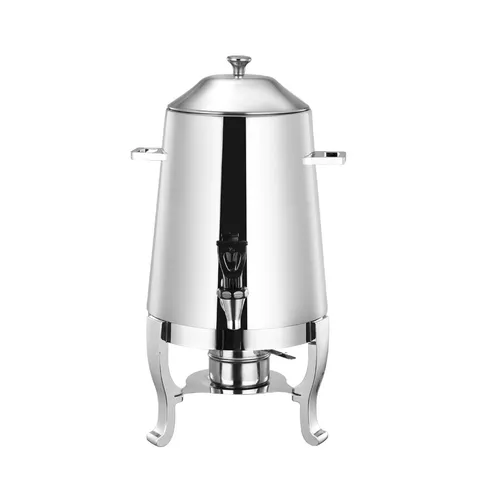 Stainless Steel Buffet Beverage Dispenser Juice Chafing Dish Coffee Milk Dispenser Hot Drink Urn For Commercial Catering Hotel Restaurant