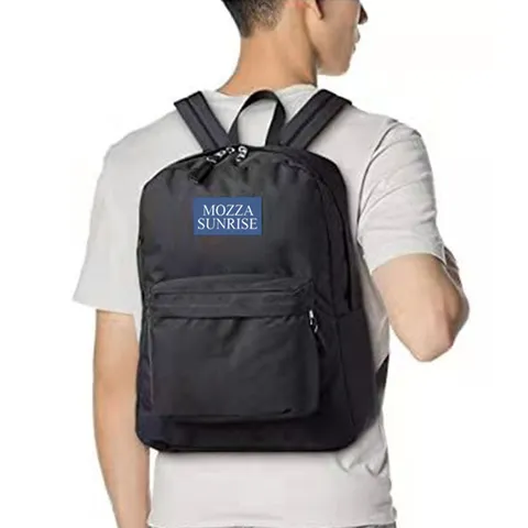 Lightweight Casual Backpack For Men Women School Bag Travel Daypack Polyester Durable Backpack Mozza Sunrise 16 Inch Pack