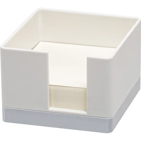 Plastic Sticky Note Holder Desktop Memo Pad Dispenser Storage Box Office School Supplies Organizer
