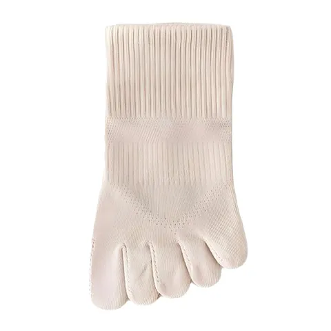 Women Breathable Mesh Cotton Five Finger Socks Low Cut Toe Socks Solid Color Anti Odor Antibacterial For Spring Summer