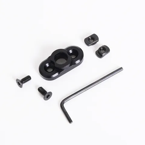 Support Pivotant de Sangle QD en Alliage Tactique Avec Boucle à Libération Rapide et Clé Hexagonale Accessoires de Ceinture