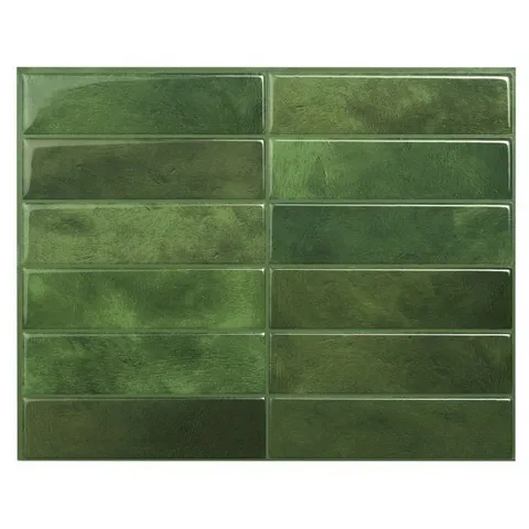 3D Mosaik Fliesenaufkleber Zum Aufkleben Für Küchenrückwand Badezimmer Wasserdicht Ölbeständig Hitzebeständig Selbstklebende Wandtattoos Wohndekor