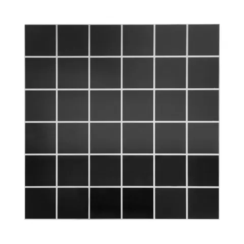 Adesivo Da Parete Autoadesivo Impermeabile SPC Pannello In Alluminio-Plastica Piastrelle Mosaico Griglia Per Cucina Bagno