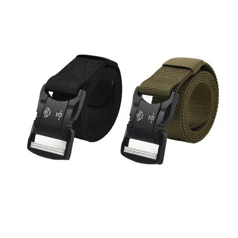 Herren Taktischer Gürtel Schnellspanner Legierung Schnalle Nylon Multifunktional Outdoor Training Hüftgurt Casual Heavy Duty Gürtel