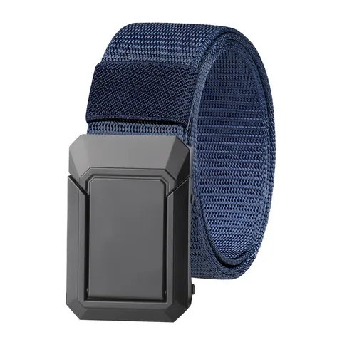 Herren Taktischer Nylon Gürtel Multifunktional Zinklegierung Schnalle Lässig Business Outdoor Gewebter Gürtel