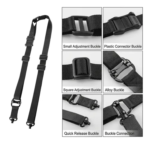 Multifunktionaler Taktischer Outdoor Nylonriemen Für MS1 MS3 MS4 Verstellbarer Schultergurt Mit Legierungsschnalle Strap