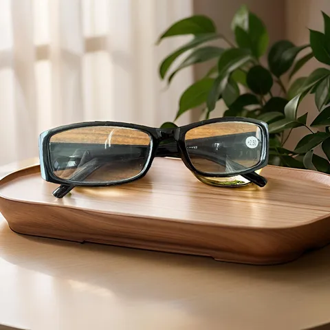 Women Fashion Square Reading Glasses Anti Blue Light Resin Lens Coated Spring Hinge Comfortable Optical Presbyopia Glasses For Elderly Vision Support