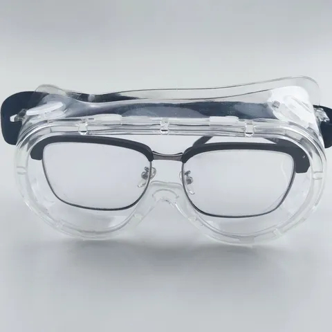 Transparent Safety Goggles Anti-Fog Protective Eyewear With Adjustable Strap Dustproof Windproof Glasses For Work Outdoor Unisex
