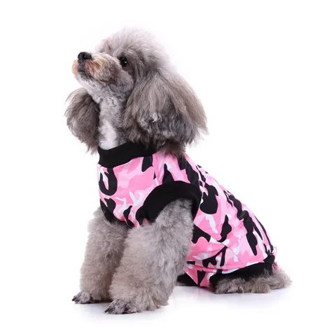 Cotton Pet Recovery Suit Soft Breathable Dog Medical Surgical Care Vest Strap Vest Style Post Surgery Protection Clothes