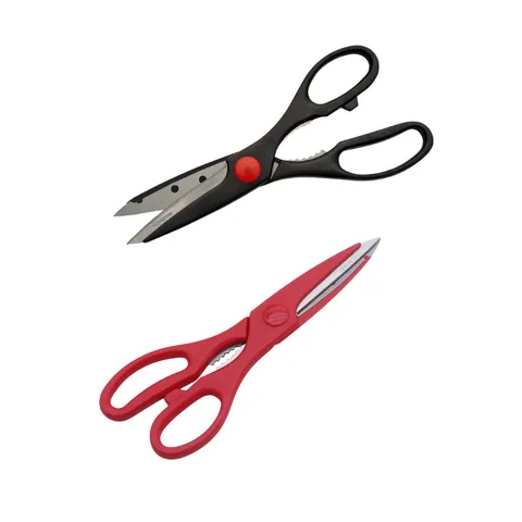 Multi-Functional Stainless Steel Kitchen Scissors Heavy Duty Meat Bone Poultry Cutter Home Office BBQ Utility Scissor Tool