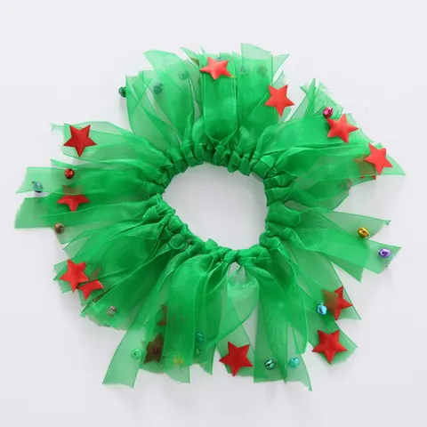 Pet Halloween Christmas Decoration Acrylic Knitted Hat With Bell Universal Pet Collar For Cats Dogs Small Animals Accessory