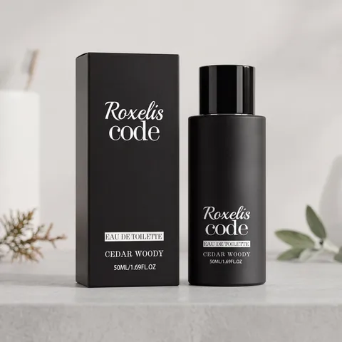 Ανδρικό Eau De Toilette Με Άρωμα Κέδρου Μεγάλης Διάρκειας Φυσικό Μινιμαλιστικό Μαύρο Μπουκάλι Για Καθημερινά Ραντεβού