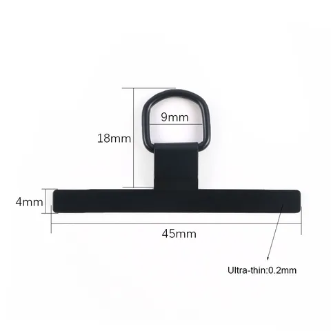 Stainless Steel Phone Lanyard Connector Universal Mobile Phone Case Patch Metal D-Ring Tether Tab Hook Hand Chain Accessories