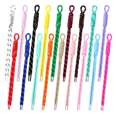Handmade Colorful Braided Rope Keychain Nylon Strap Bag Charm For Keys DIY Trendy Fashion Accessory Pendant