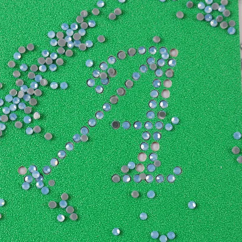 DIY Rhinestone Hot Fix Transfer Template Letters And Numbers Crystal Rhinestone Template For Clothing Craft