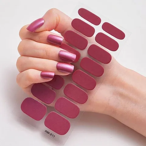 Pegatinas para Uñas de Tablero de Ajedrez con Textura Metálica Autoadhesivas Sin Lámpara Calcomanías DIY para Arte de Uñas