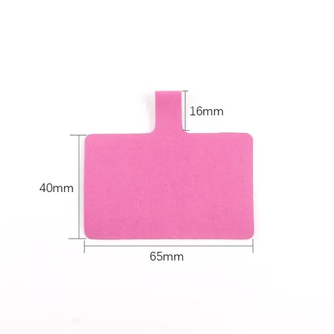Espaciador de Cordón para Teléfono Universal Parche de sujeción para Funda de Móvil Tela No Tejida Conector Antipérdida Accesorios para Teléfono