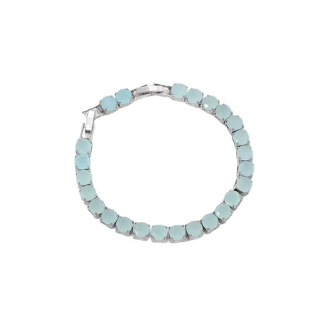 Moda Rame Zirconia Tennis Bracciale Per le Donne Lusso Minimalista Singola Riga Cristallo Strass Fascino Gioielli Regalo