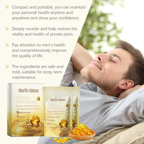 Gentle Herbal Care Capsules For Men Body Vitality Support Supplement Prostate Health Maintenance