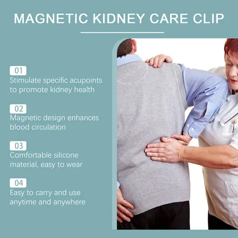 Portable Magnetic Body Care Clip Silicone Acupressure Massager Tool