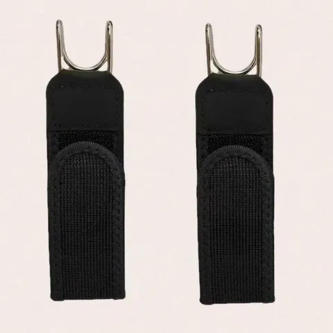 Unisex Elastic Belt Adjustable Velcro Waist Strap Polyester Alloy Hook Portable Casual Waistband For Men Women