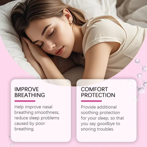 Anti Snoring Sleep Patches Breathable Mouth Tape For Better Breathing Night Sleep Care Non Woven Patch