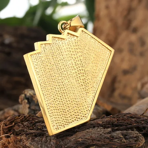 Hip Hop Stainless Steel Iced Out Poker Royal Flush Spades Pendant For Men Women Rhinestone Card Pendant Only Without Chain