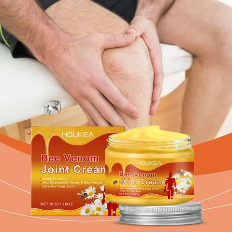 Bee Venom Joint Massage Cream Chamomile Honey Nourishing Moisturizing Skin Knee Care Body Massage Cream For Relief Relaxing