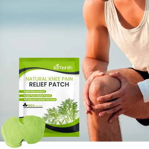 Herbal Knee Pain Relief Patch Natural Wormwood Joint Ache Relief Body Care Patches For Legs And Knees Herbal Care