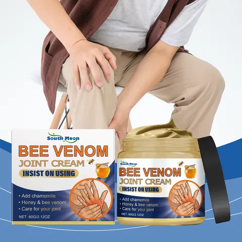 Bee Venom Joint Soothing Cream Body Care Massage Cream Chamomile Honey Extract Nourishing Skin Care Relieving Paste