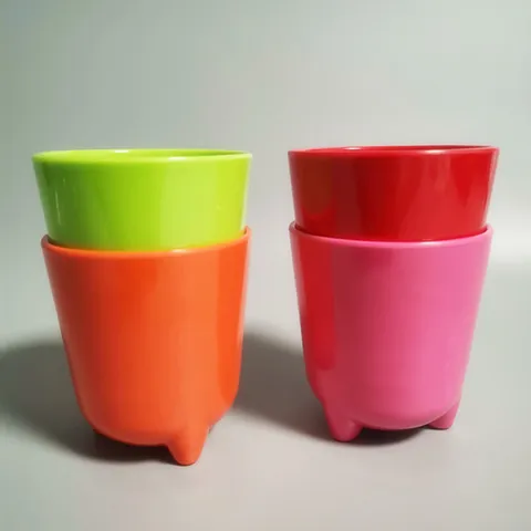Cartoon Animal Bottom Children Water Cup Cute Melamine Tumbler Shaped Couple Drinking Cup Daily Home Kitchen Drinkware
