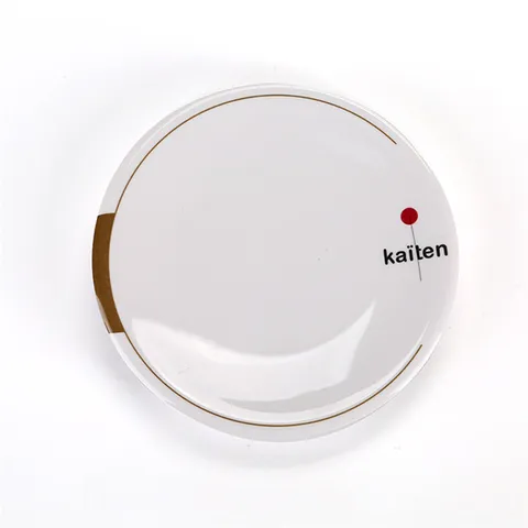 Commercial Melamine Bone Dish White Round Plate Snack Dish Hotel Fast Food Tableware Restaurant Dinnerware Serving Plate