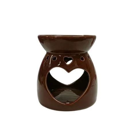 Keramische Aromatherapie Brander Essentiële Olie Diffuser Hart Holle Kaarsenhouder Huis Geur Decor Cadeau