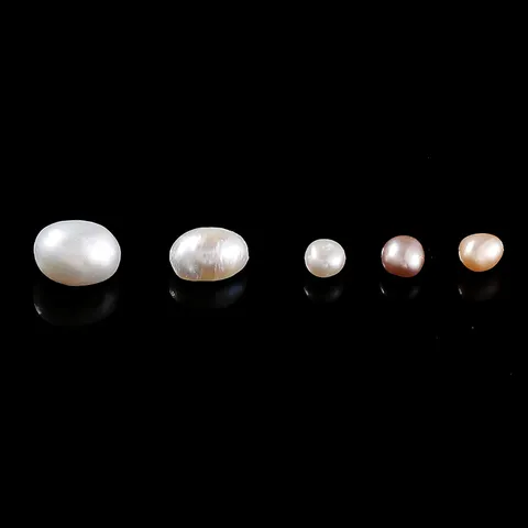 Natural Freshwater Pearl Beads White Rice Shape Loose Beads Grade 5A For DIY Jewelry Making Necklace Bracelet Accessories