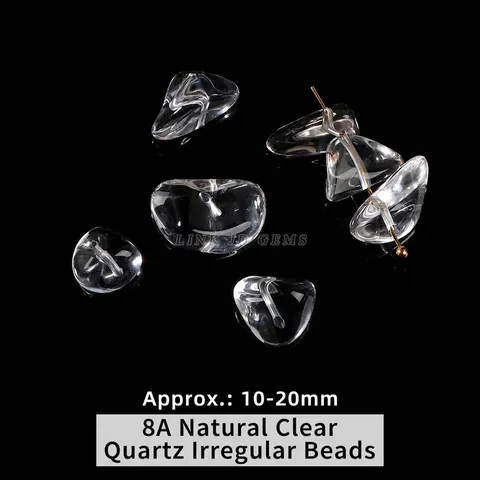 Onregelmatige Natuurlijke Kristal Kralen 10-20mm Amethist Citrien Bergkristal Vrijvorm Losse Steen Kralen Voor DIY Sieraden Maken Accessoires