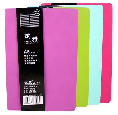 Minimalist A5 Soft Cover Notebook Aesthetic Business Note Taking Book Thickened Diary Journal For Office School Student Stationery