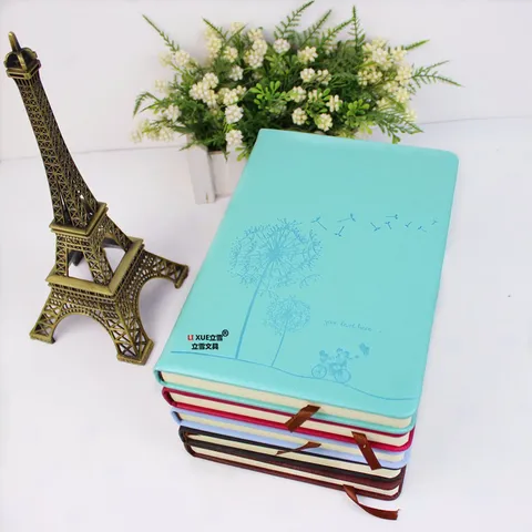 Creatieve PU Kunstleder Cover Kleurrijk Notitieboekje Journal Kantoor School Schrijven Kantoorartikelen Dagboek