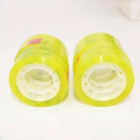 High Adhesive Polypropylene Stationery Tape Clear Small OPP Tape For Office School Daily Binding Packing Packaging