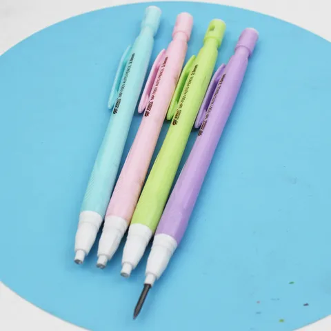 Kinder Cartoon Kunststoff Druckbleistift Dicke Mine Drucken Automatischer Bleistift Für Schule Schreiben Zeichnen Täglich Schüler Schreibwaren