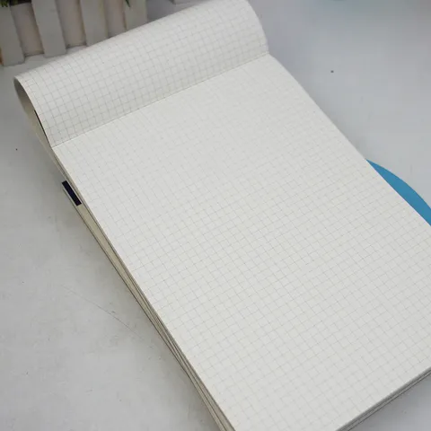 Minimalist B5 Grid Notebook Top Flip Double Sided Grid Paper Scratch Pad Business Office Writing Pad Notebook For School Student Journal