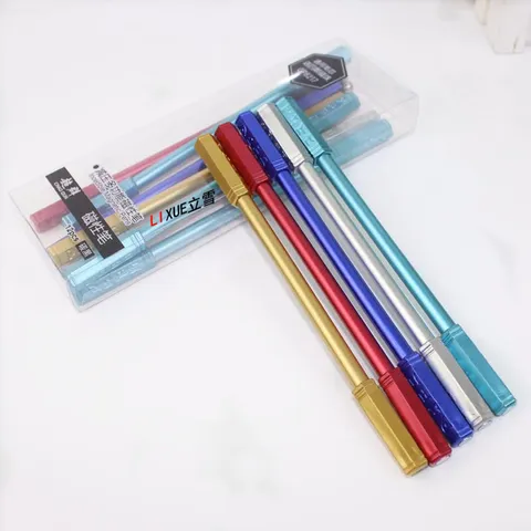 Creative Magnetic Gel Pen Multi Functional Fidget Spinner Rotating Pen Stress Relief Toy Stationery Office Writing Pen For Students Workers