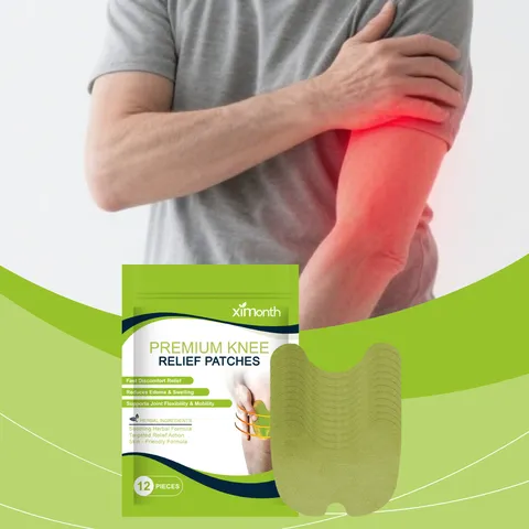 Pflanzliche Gelenk-Pflaster Artemisia Argyi Pfefferminzöl Pflegepflaster Für Knie Nacken Körper Komfort Beruhigende Pflege